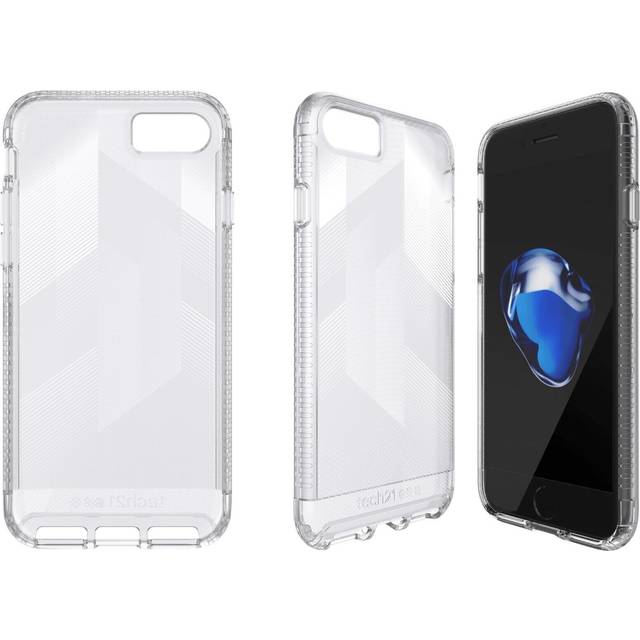 Tech21 Case for iPhone SE 3 / SE 2 / iPhone 8 / 7 Impact Clear Urban Edition