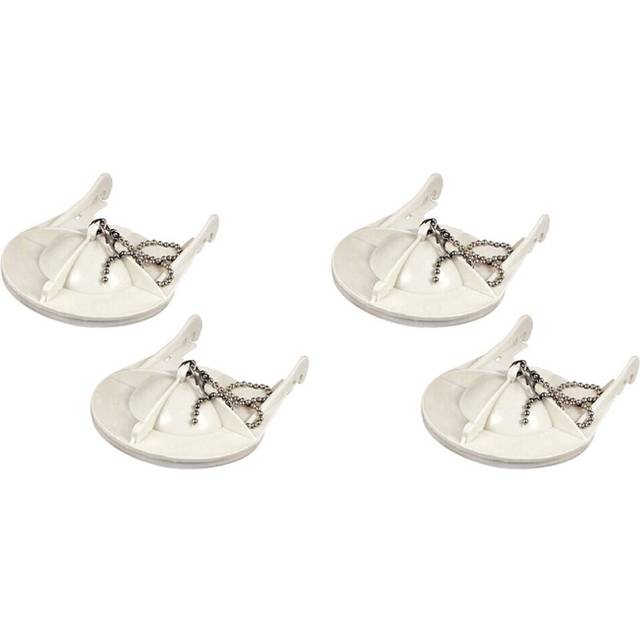 4 Pack Toilet Flapper Replacement for 738920-0070A 3-Inch Flapper Assembly