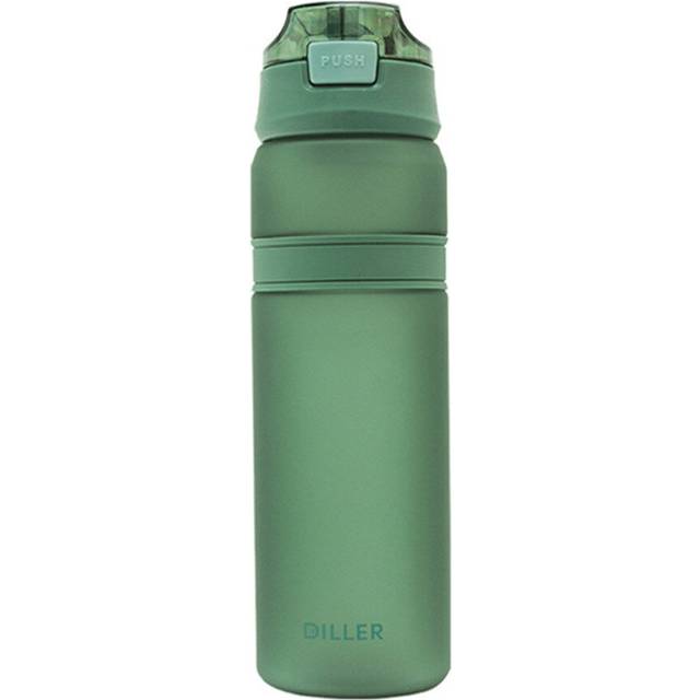 Portable Tritan Material Water Bottle With Straw Outdoor Sport Fitness Drinking Bottles Durable Plastic Bottle