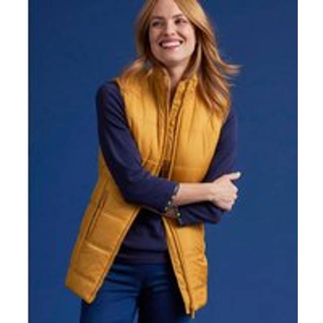 Rain Bouncer Fleece Lined Gilet - Ochre - 18/20