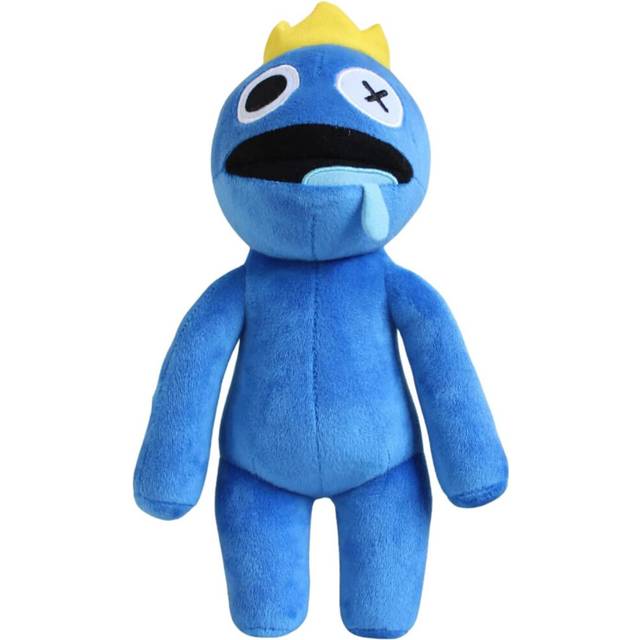 Rainbow Friends Plush Toy New Game Cute Plush Doll Halloween Thanksgiving and Game Lovers Best Gifts for Boys and Girls (Blue)