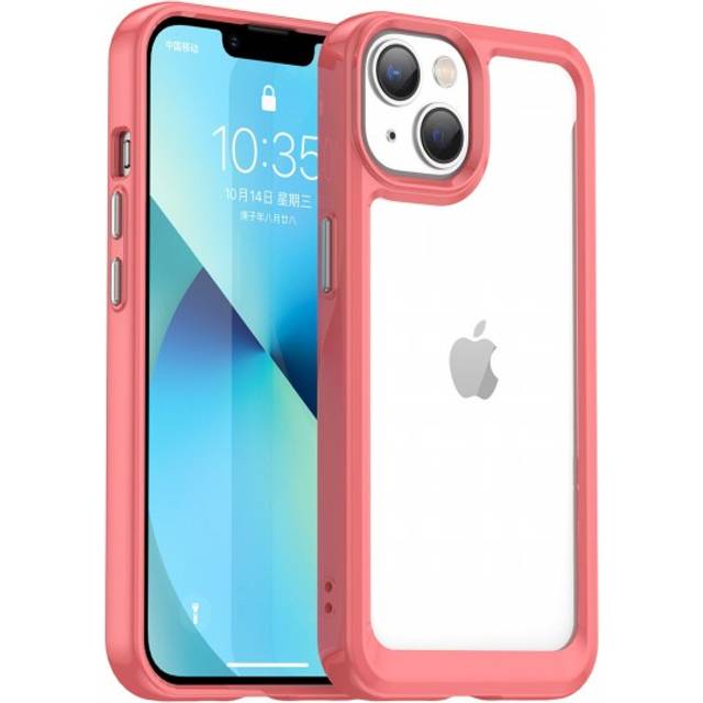 iPhone 14 Plus Skal Outer Space - RÃ¶d