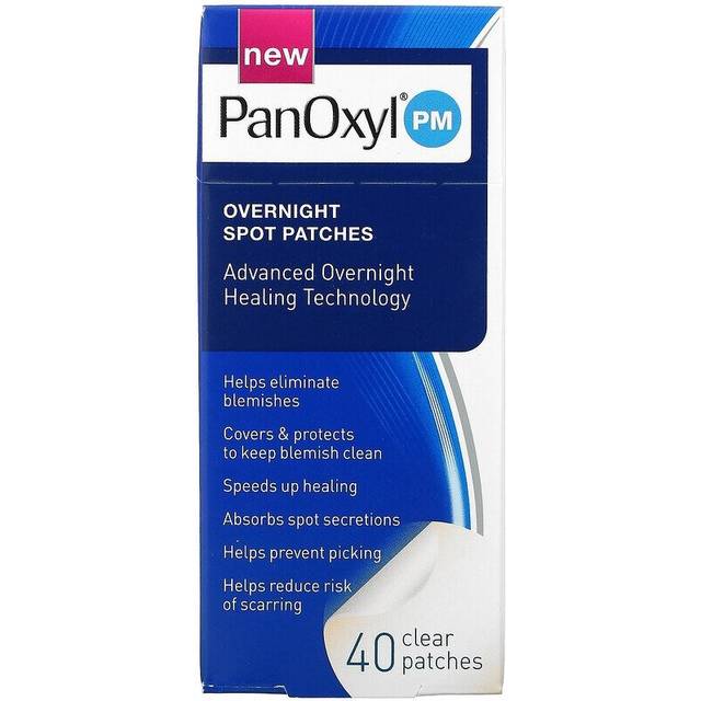 PanOxyl, Overnight Spot Patches, 40 Clear Patches