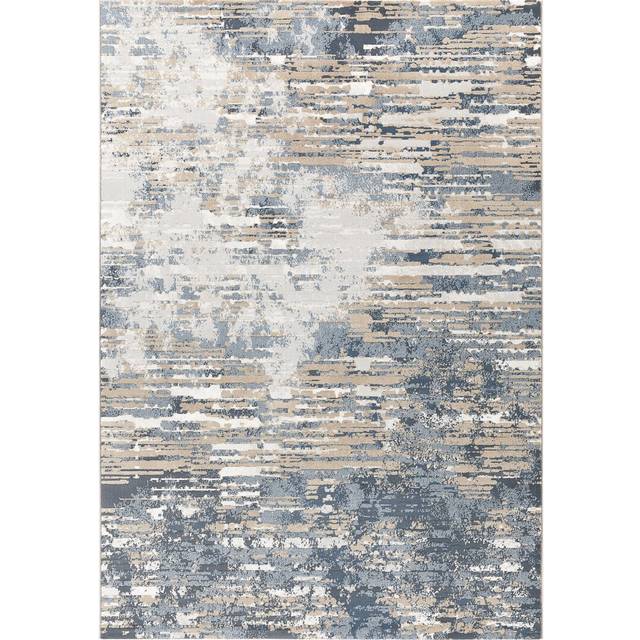 Etta Avenue Letellier Dhurrie Grey/Blue/Light Brown Rug Grey/Blue/Light Brown Rectangle 120 x 170cm