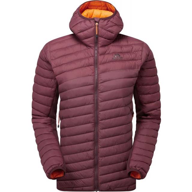 Mountain Equipment Particle Hooded Jacket - Dunjacka - Dam Raisin / Mulberry UK 12