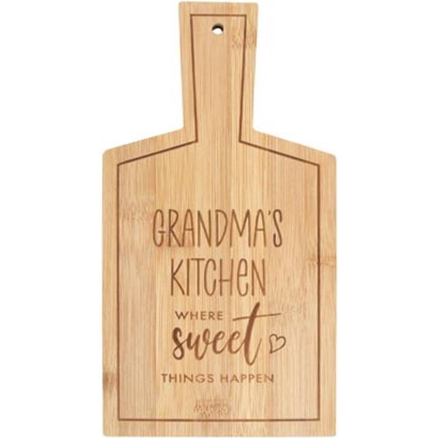 Something Different Grandma´s Kitchen Bamboo Chopping Board - Natural - one size