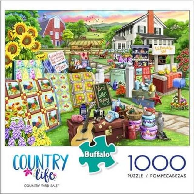 Buffalo Games - Country Yard Sale - 1000 Piece Jigsaw Puzzle