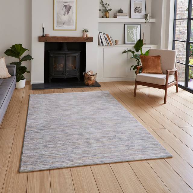Creation/ Modern Abstract Rectangle Rug - Pink - 120 X 170 - Think Rugs
