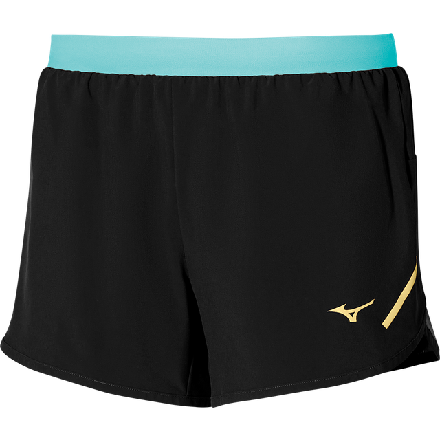 Mizuno Aero 4'short Schwarz Damen Grösse XL
