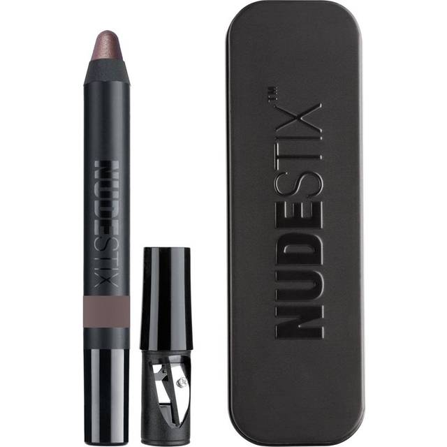 Nudestix Magnetic Luminous Eye Color Pencil, Eyeshadow + Eyeliner + Eyelid Primer + Highlighter Stick, Satin Finish Cream Makeup, Long Lasting, Waterp