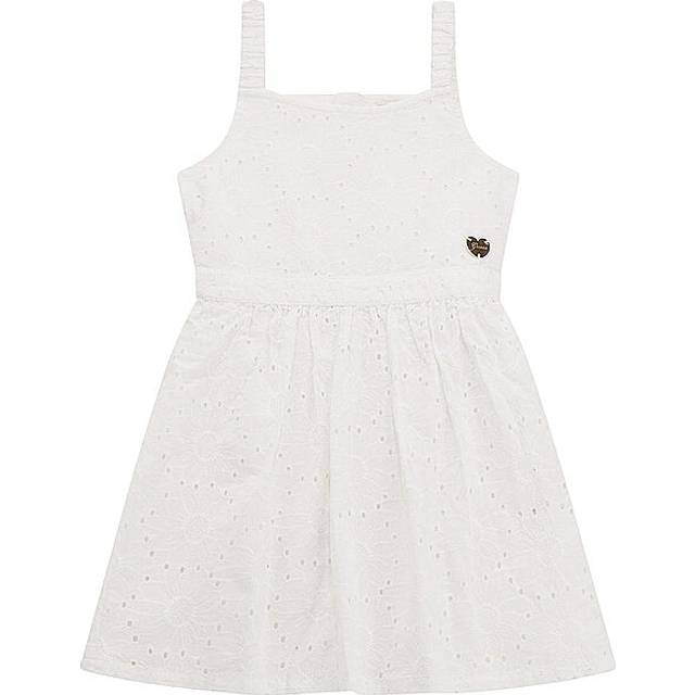 Guess Eyelets Dress - White - 12