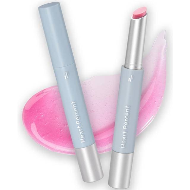 Heart Percent Dote On Mood Dewy Melting Lipstick High-Shine Glow & Wet Look Glossy Finish Lip Color  #01. Dewy Glow