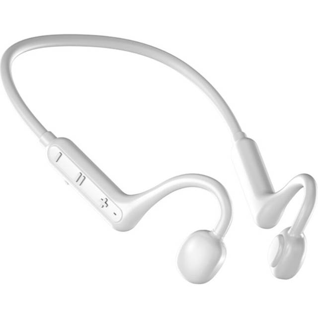 (a-white KS15) RYRA WIFI V5.1 Earphone Bone Conduction Earphones Wireless Earbuds KS-15 Headset Laptop Cell Phone Outdoor Sports Headphones New