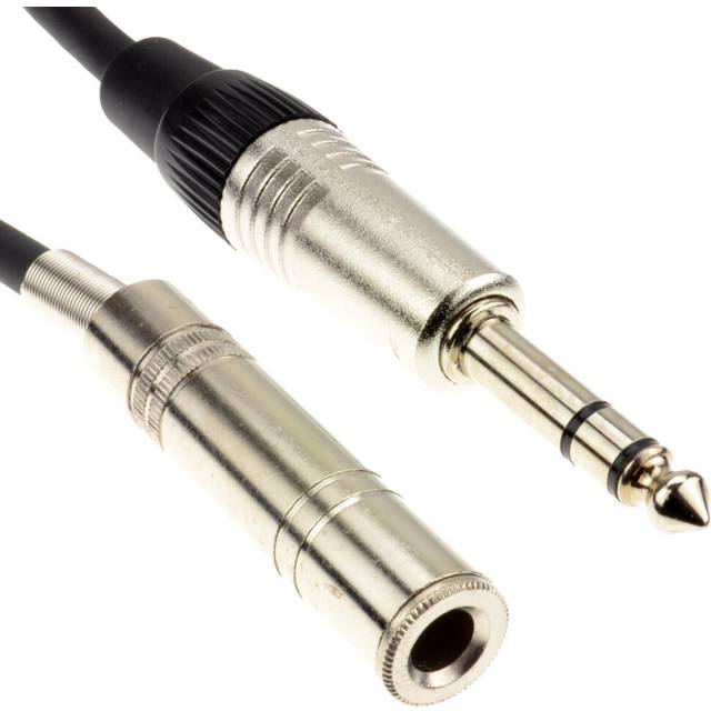 kenable Premium 6.35mm TRS Jack Extension Stereo Jack Plug to Socket Cable 6m