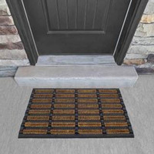 Tuffridge Dirtstopper Xl Natural Mat 75X45Cm, Brown
