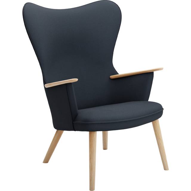 Carl Hansen - CH78 Fåtölj, Klarlackad Ek, Tyggrupp 3 Fiord 0782 - Fåtöljer - Hans J. Wegner