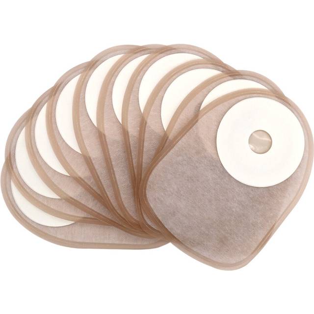 10 Pcs Colostomy Bags Disposable Stoma Bag Comfortable Non-woven No-leak Ostomy Bags Adults Colostomy Bag Supplies