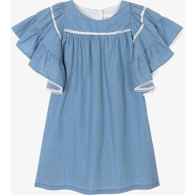 Chloé, Dresses, female, Blue, 12 Y, Elegant Dresses Collection