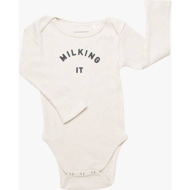 Claude & Co Baby Organic Cotton Milking It Bodysuit