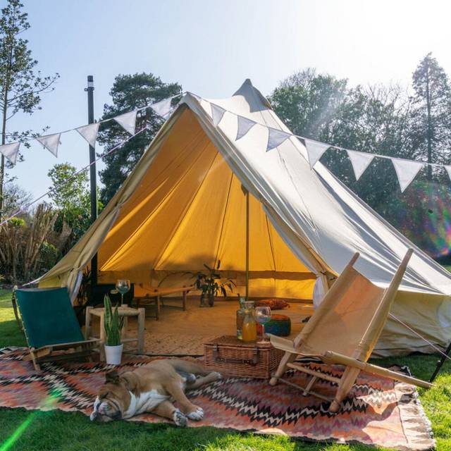 Classic Bell Tent 6m / Fire Retardant Cotton 320gsm / sandstone