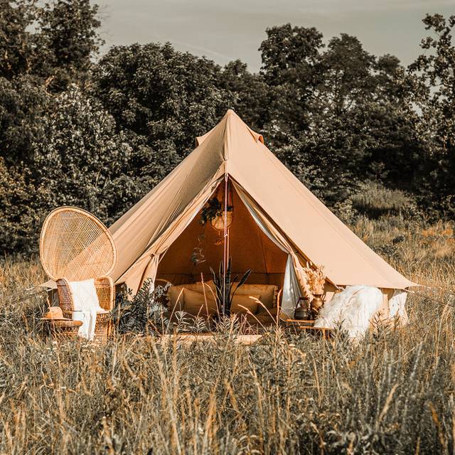 Classic Bell Tent 5m / Cotton 285gsm / coffee