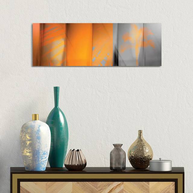 Orange Shades (30.48 cm H x 91.44 cm W x 1.91 cm D)