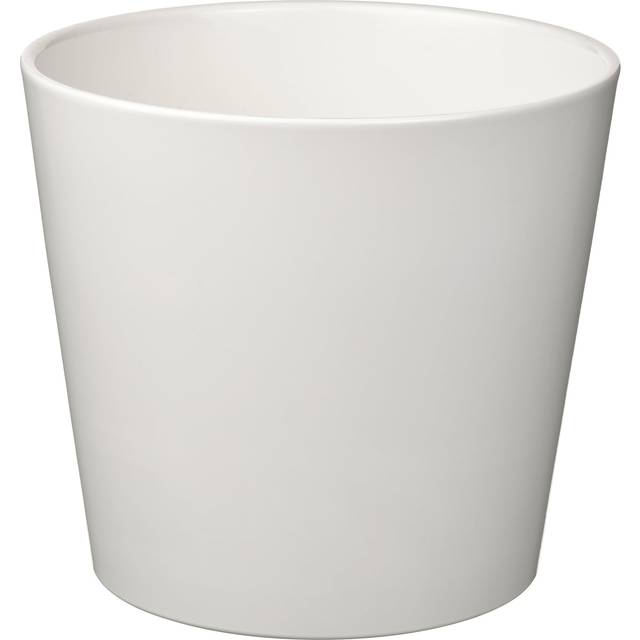 SOJABÖNA kruka, vit, 24 cm