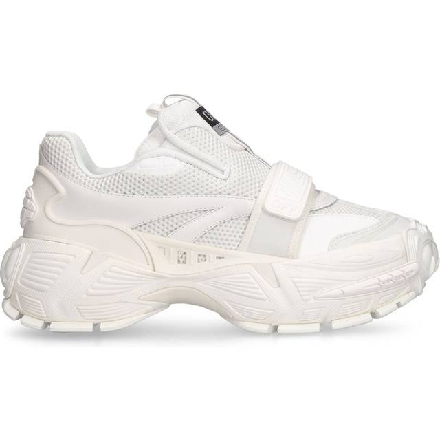 Off White CO Virgil Abloh Glove Slip On Sneaker (White Whit - 44) - Size 44