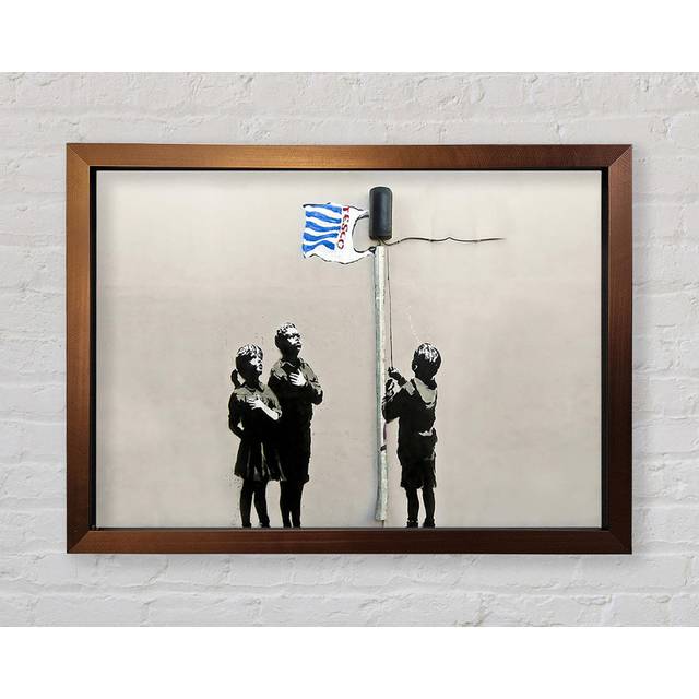 Tesco Generation - Single Picture Frame Art Prints - Bronze (59.7cm H x 84.1cm W x 3.4cm D)