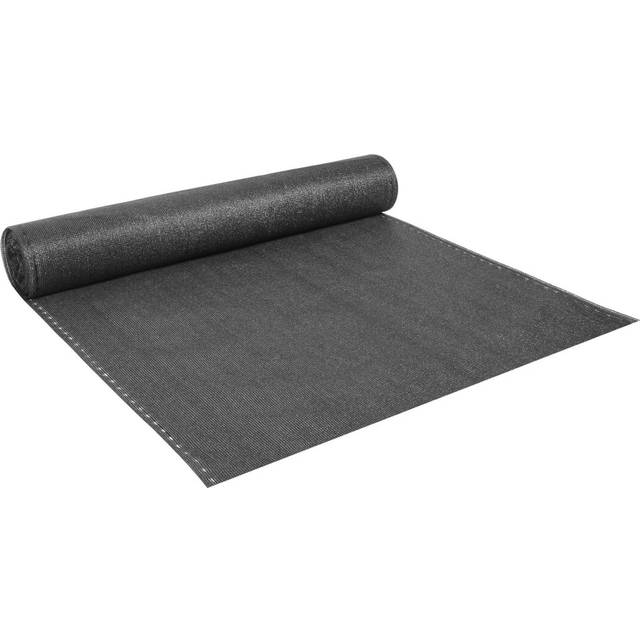 Uptal Vinyl Yard/Privacy Fence - Anthracite (150cm H x 2500cm W x 0.2cm D)