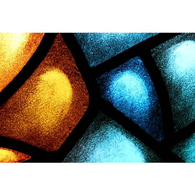 Stained Glass Window (81cm H x 122cm W x 3.8cm D)