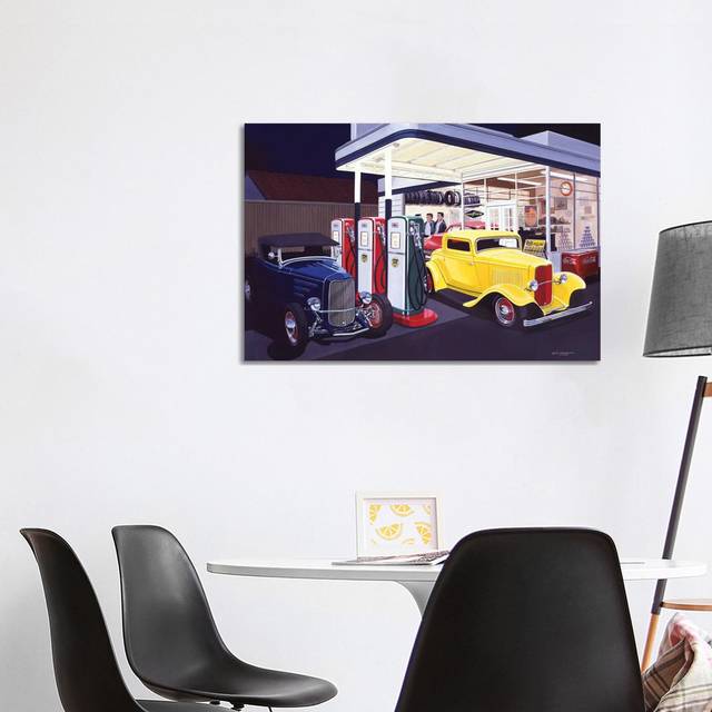 Deuce Service Garage by Bruce Kaiser - Wrapped Canvas Art Prints (66.04cm H x 66.04cm W x 1.905cm D)