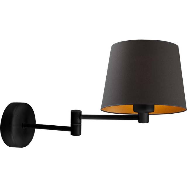 Surratt 1 - Light Swing Arm - Black (26cm H X 39cm W X 39cm D)