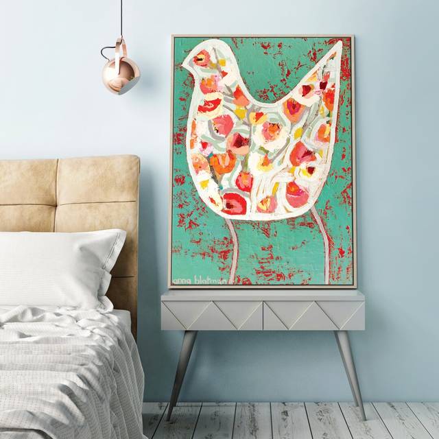 Tape by Steve Leadbeater Graphic Art Wrapped on Canvas - White (46cm H X 31cm W)