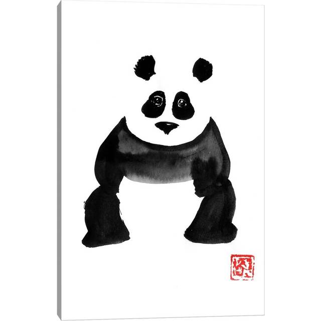 Funny Manda - Print on Canvas - Wrapped Canvas (101.6cm H x 66.04cm W x 3.81cm D)