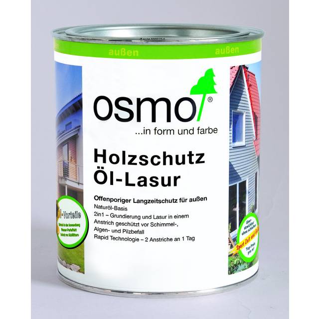 Osmo Natural Oil Woodstain - Satin, Stone Pine - 710 2.5L, Protective Oil Stain for Wood, Oils, Stains, Shed Oils, Fence Oils, G