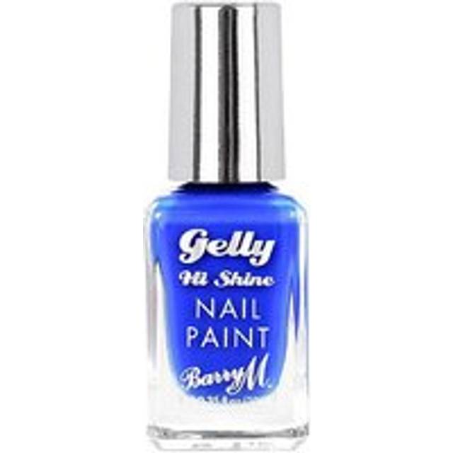 Barry M Gelly Hi Shine Nail Paint - Blue Guava