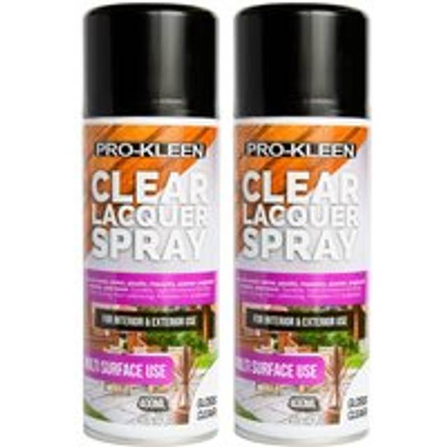 (Gloss, 2) Pro-Kleen Multi-surface Clear Lacquer Spray