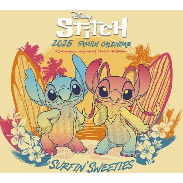 Lilo & Stitch 2025 Family Planner Calendar