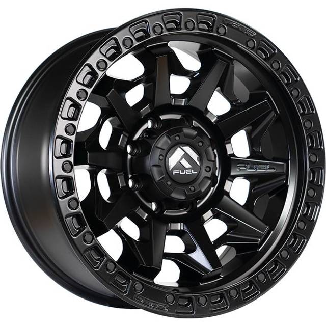 Fuel D694 Covert Matte Black 9X18 6/139,7 ET20 CB106,1