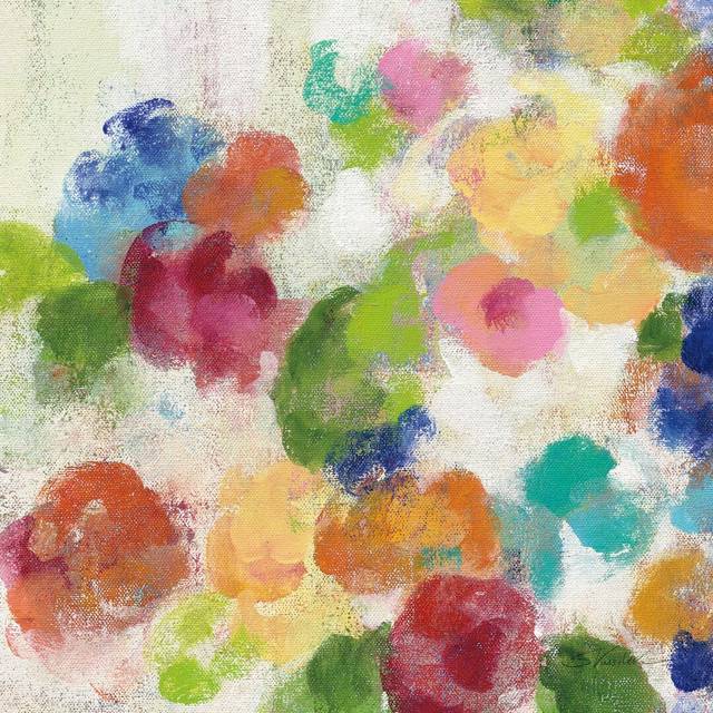 Hydrangea Bouquet I Square I by Silvia Vassileva - Wrapped Canvas Painting (30cm H x 30cm W x 3.8cm D)