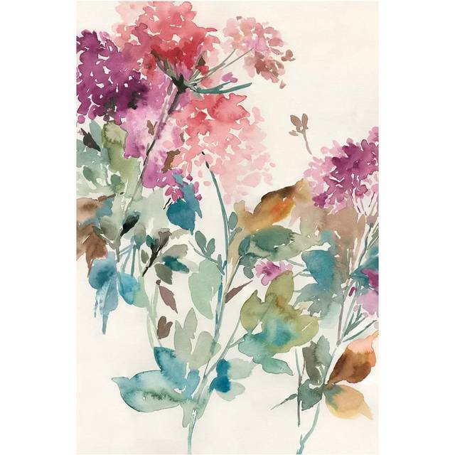 Sweet Hydrangea II by Asia Jensen - Wrapped Canvas Painting (45.72cm H x 30.48cm W x 1.905cm D)
