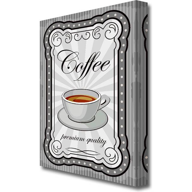 Coffee Premium Quality Kitchen - Wrapped Canvas Graphic Art Print (142.2 cm H x 101.6 cm W)