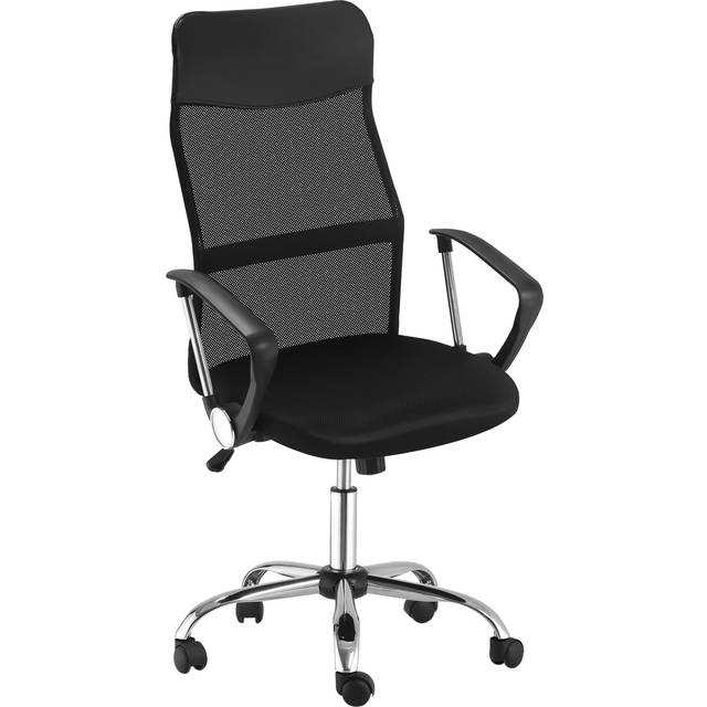 Ergonomisk Kontorsstol Mesh Svart