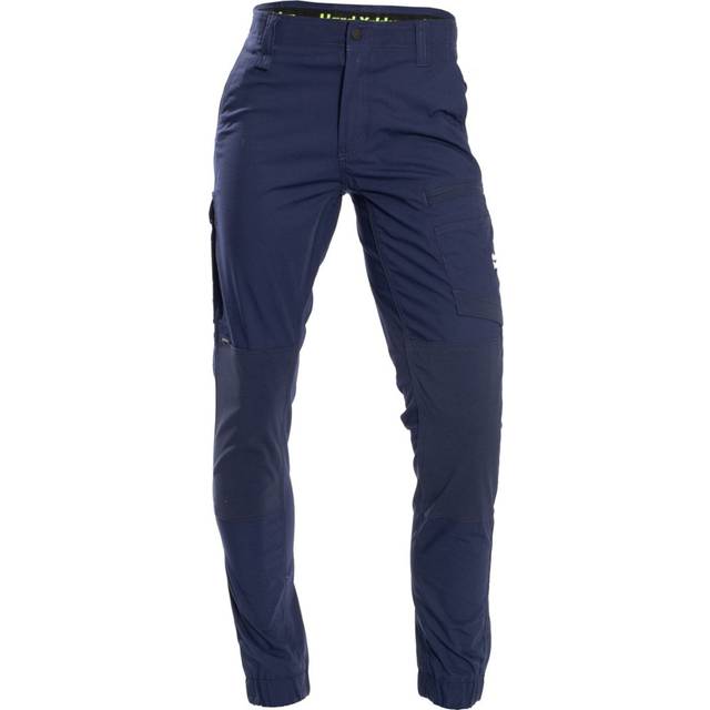 Hard Yakka Raptor Cuff Trousers - Navy - 36" Waist / 32" Leg