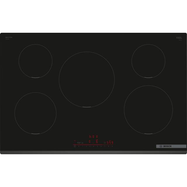 BOSCH Series 6 PIV831HB1E 80 cm Electric Induction Hob - Black, Black