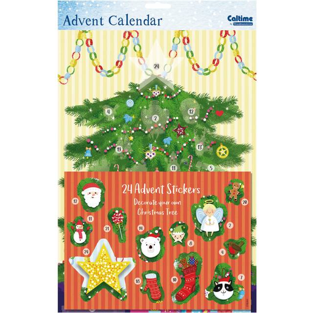 Christmas Countdown Sticker Advent Calendar - 24 Windows - 419409 Around the Tree
