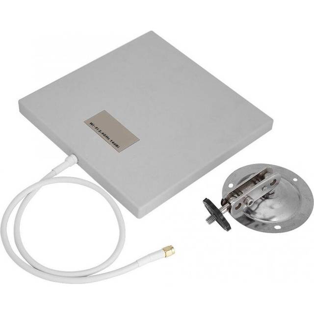 WiFi Amplifier 2.4GHz Wireless Signal High Gain 14 dbi Directional Remote Wifi Antenna Panel for Wireless Router Signal