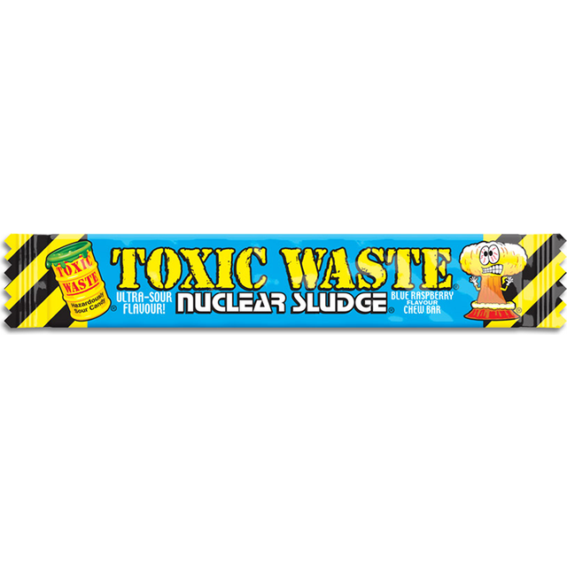 Toxic Waste Nuclear Sludge Chew Bar Blue Raspberry 20g