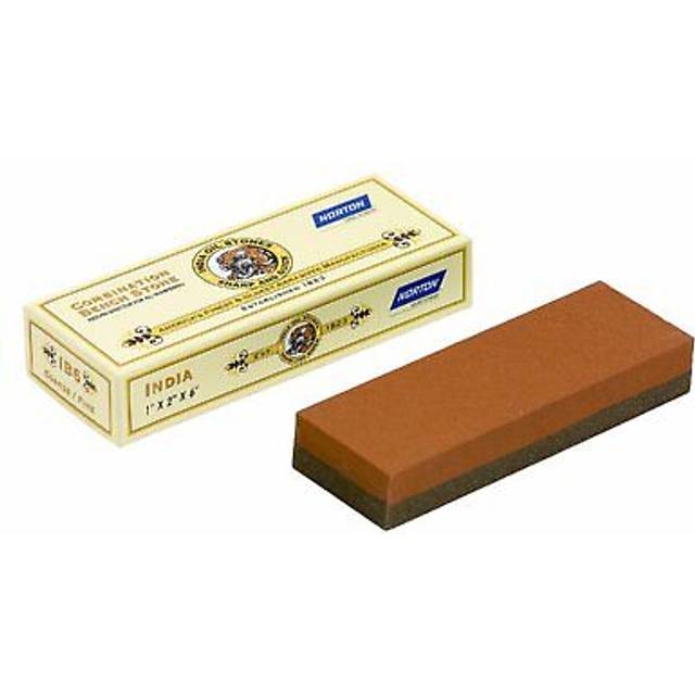 Norton Saint Gobain Combination India Oil Stone, 203X51X25MM